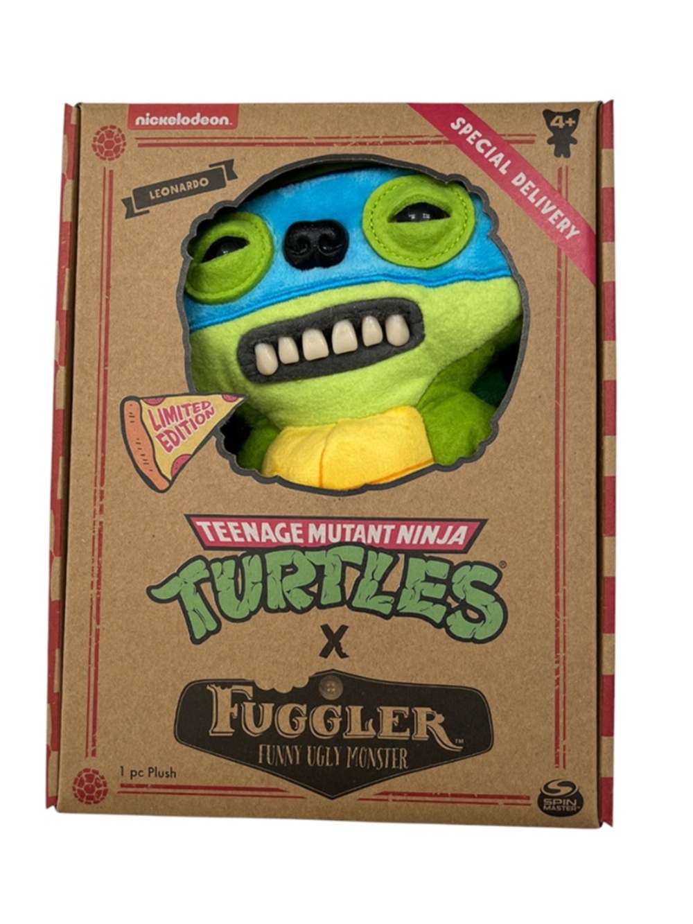 Teenage Mutant Ninja Turtles Leonardo Fuggler New in Box